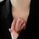 thumbnail image 5 of Testigo Eterno 8 collar de caracteres de la personalidad de moda anillo colgante collar, 5 of 8
