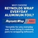 thumbnail image 5 of Papel de aluminio Reynolds Wrap Everyday Strength de 7 m x 30 cm, 5 of 8