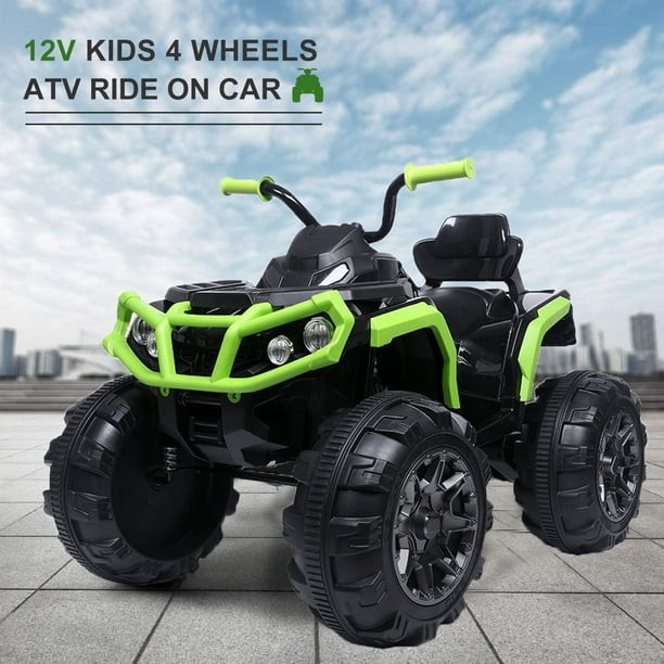 Battery Powered Ride ON Toys for 34 Years Old, 12 Volt Quad ATV Ride