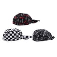 thumbnail image 2 of Gorro de chef ajustable, regalo para el Día de la Madre, gorro de chef suave para cocinar, hornear y adultos. 3 piezas, 2 of 9