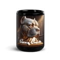 thumbnail image 3 of Cane Corso art status Black Glossy Mug (15 oz), 3 of 3