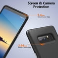 thumbnail image 6 of for Samsung Galaxy Note 8 Case, Dual Defender Durable Designed Shockproof Anti-Scratch Phone Case, Dual Layer Heavy Duty Protection Cover for Samsung Galaxy Note 8, Black, 6 of 7
