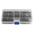 thumbnail image 1 of 200Pcs Carbon Steel Round Head Self Tapping Screw Tools Accessories Set Screws Kit for Plastic, Wood and Soft Metal, 1 of 9