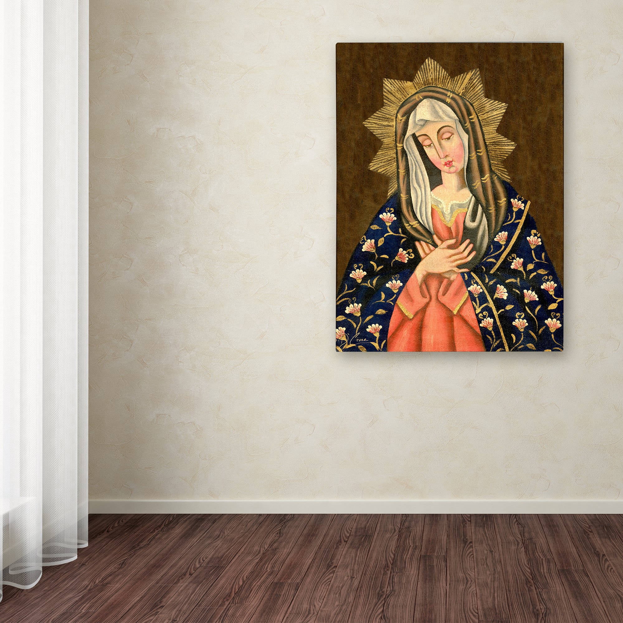 Trademark Fine Art "The Virgin II" Canvas Art by Masters Fine Art