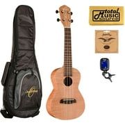 Oscar Schmidt OU2TF Tenor Flame Maple Ukulele, w/ O.S. Gigbag Bundle