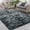 Dark Grey, variant on Debonair Super Soft Shaggy Rugs Fluffy Carpets 5x8 Feet Indoor Modern Plush Area Rugs for Living Room Bedroom Home Decor Upgrade Anti-Skid Rectangular Fuzzy Rug, Light Grey