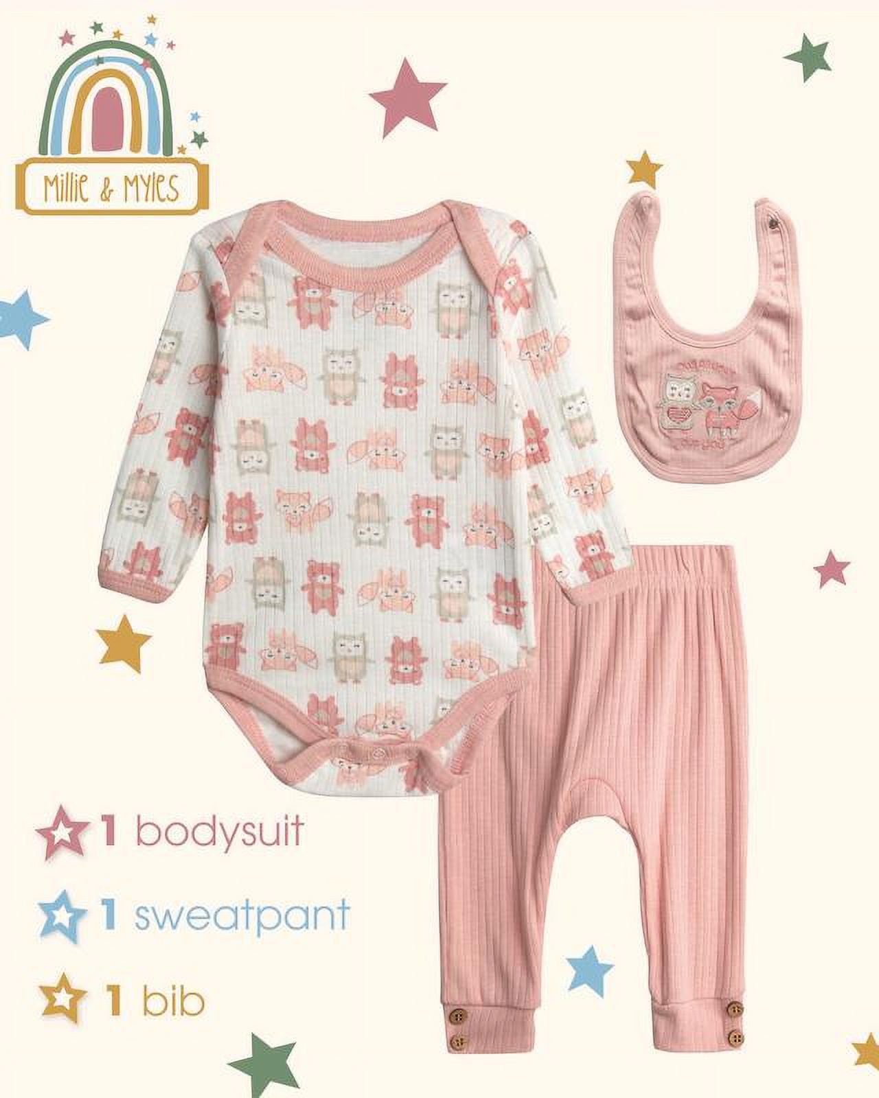 molli melli キッズ服(3着)100cm Millie-Myles-Baby-Girl-s-Pants