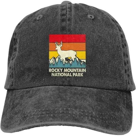 Rocky Mountain National Park Colorado Baseball Cap Golf Dad Hat Adjustable Original Classic Low Profile Cotton Hat Men Women