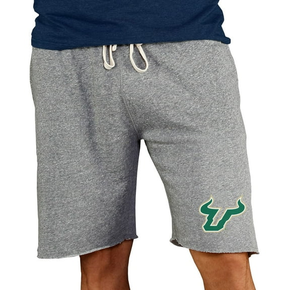 Men's Concepts Sport Gray South Florida Bulls Mainstream Terry Shorts