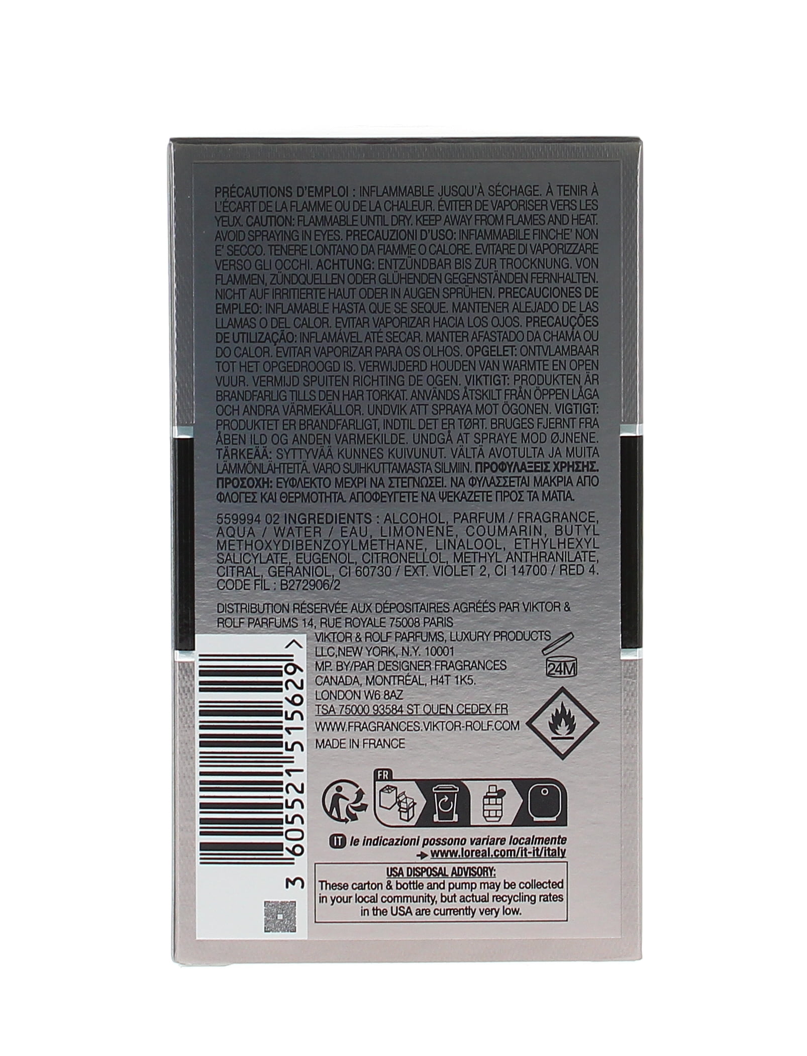 Viktor & Rolf Spice bomb, Eau de Toilette, 1.7 fl. oz.