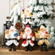 thumbnail image 5 of EeaseMX 4pcs Navidad Santa Decoración adorable adorno adorno fiesta adorno adorno prop, 5 of 7