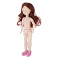 thumbnail image 2 of Muñeca articulada con de 1/6, cuerpo femenino desnudo, muñeca pulgadas con y pelucas para maquillaje y disfraces de bricolaj Cabello Hugo BJD Doll Nude Body, 2 of 10