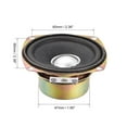 thumbnail image 3 of Altavoz Tweeter Antimagnético de 10W 4 Ohm 3 Pulgadas 78x78x39mm 2PCS, 3 of 3