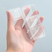 Home Edit Pantry Organization And Storage Double Layer 24 Grid Box Seven Day Portable Dispensing Box Three Meals A Day Reminder Box Large Capacity Storage Box