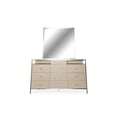 thumbnail image 2 of Michael Amini Silverlake Village Dresser with Mirror - Washed Oak, 2 of 7