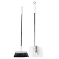 thumbnail image 4 of 1 Set Broom And Dustpan Set Long Handle Broom With Dustpan Upright Dust Pans For Sweeping Home Office Kitchen Lobby Floor Pet Hair Indoor Outdoor Cleaning, 4 of 9