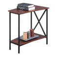 thumbnail image 3 of Convenience Concepts Table d'Appoint à Coin Tucson, Fini Noir et Bois Cerisier, 3 of 3