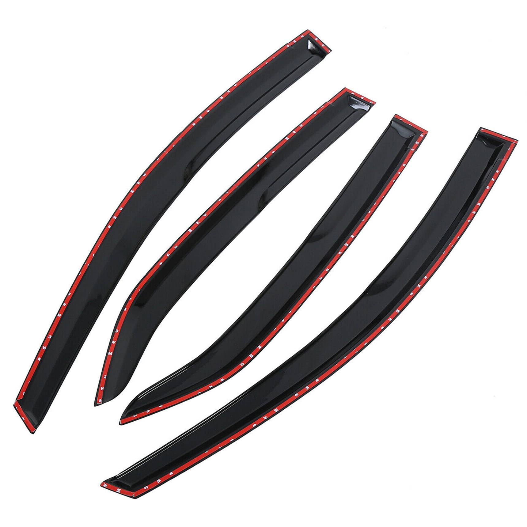 Genrics New Window Visor Vent Sun Wind Rain Deflector Fit for Toyota 14-17 Corolla Fits select: 2014-2016 TOYOTA COROLLA L/LE/LE PLUS/PREMIUM/S/S PLUS/PREMIUM