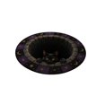 thumbnail image 2 of sruoe Spooky Cat 3D Visual Round Halloween Rug, Eerie Illusion Floor Mat, Scary Halloween Decorations for Living Room, Bedroom, Entryway, 2 of 7