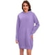 thumbnail image 1 of Maxi Sudadera Mujer Hoodie Lila con Capucha y Cangurera, Calientita, Casual, Abrigo, Chamarra, Afelpada Dahirim Store HDV1912LIL, 1 of 4