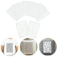 thumbnail image 2 of 12 Pcs Gabarits de Peinture Réutilisables Matériau pour Animaux Blanc comme Montré pour Projets Diy, 2 of 9