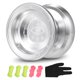 thumbnail image 1 of Bola YOYO Profesional Yoyo Competitivo Aluminio Yoyo Ball Yo Yo Regalo con Cuerdas y Guante Tomshoo Bola YOYO, 1 of 7