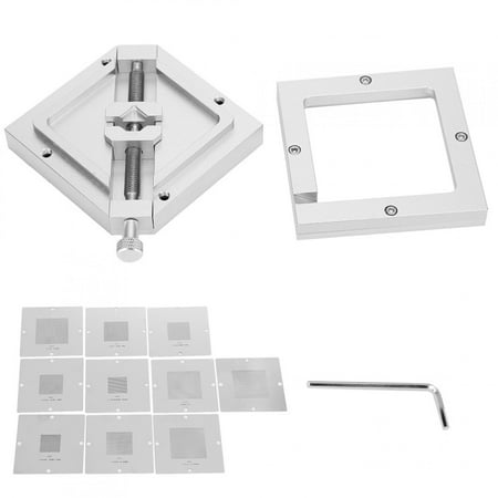 

LAFGUR Universal BGA Rework Station BGA Reballing Rework Station Diagonal Template For Computer CPU Phone Welder Kits HT‑90 BGA Reballing Rework Station