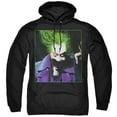 thumbnail image 1 of Batman & Arkham Asylum Joker-Adult Pull-Over Hoodie, Black - Extra Large, 1 of 1