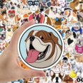 thumbnail image 4 of Paquete de stickers WLJIAO de bulldog en vinil, 100 piezas para laptop, 4 of 6