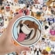 thumbnail image 4 of Paquete de stickers WLJIAO de bulldog en vinil, 100 piezas para laptop, 4 of 6