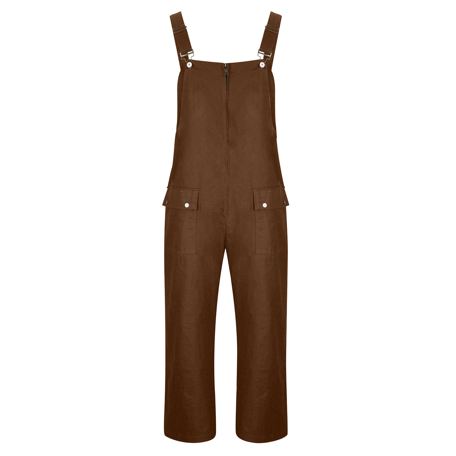 jsaierl Mens Work Bib Overalls Baggy Lightweight Jumpsuit Big and Tall  Coveralls Loose Fit Cargo Workwear with Snaps Pockets 