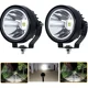 thumbnail image 1 of Par Faros 4'' Redondo Led Potentes Jeep Jk Moto Camión, 1 of 8