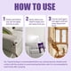 thumbnail image 5 of Spray repelente para gatos de plástico, ideal para interiores y exteriores, para evitar arañazos y orina, ideal para muebles, alfombras y cortinas. Spray de entrenamiento con aroma natural, 120 ml., 5 of 6
