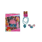 Angle View: Disney Princess Hair Accessory Set with Necklace and Rings
