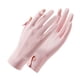 thumbnail image 2 of Guantes de protección solar para mujer, de verano, para exteriores, protección solar, finos, transpirables, antideslizantes, de hilo crudo, con fugas en los dedos, guantes deportivos para montar, 2 of 3