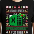 thumbnail image 3 of I Have A Spreadsheet For That Christmas Ugly Sweater Excel – T-Shirt, Hoodie & Sweatshirt – Holiday Humor – Accounting Gift, 3 of 6