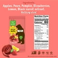 thumbnail image 2 of BEAR Real Fruit Snack Rolls - Gluten Free, Vegan, and Non-GMO - Strawberry Lemon â€“ Healthy School And Lunch Snacks For Kids And Adults, 0.7 Ounce (Pack of 18), 2 of 8