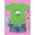 thumbnail image 3 of For A Reason Daisy T-Shirt Juniors -Image by Shutterstock,  x-Small, 3 of 4