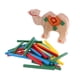 thumbnail image 5 of Torre de juguete de madera Apilable Arco iris Rompecabezas Anillos Torre Regalo Camello Zulema Rompecabezas de madera de apilamiento, 5 of 8