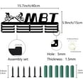 thumbnail image 2 of Mountain Biking Medal Holder Display Cycling Medal Hanger Rack Hanging Medals Awards Sports Frame Wall Mount Decor Biking Medal Organizer for Rider Cyclist Biker Medalist 15.7 x 5.9Inch, 2 of 9