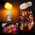 thumbnail image 4 of SIABC-LED 10PCS #44#47 ba9s 2 SMD 2835 LED 6.3V DC Bayonet Pinball Machine Light Bulb Yellow, 4 of 4
