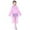 Pink, variant on Spring Summer Boys' and Girls' Plain Color Buttoned Thick Poncho Raincoats Rain Ponchos,One Size