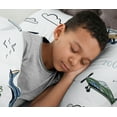 thumbnail image 3 of Sweet Jojo Designs Airplane Green and Blue Boy Twin Bed Comforter 2 Piece Bedding Set, 3 of 5