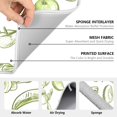 thumbnail image 3 of Ryvnso Fruits Paint Dish Drying Mat for Kitchen Countertop 18x24 Large Dish Pad Drainer Rack Dish Sink Mats, 3 of 7
