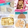 thumbnail image 4 of Inteprter Sello de plástico con letras para galletas, duradero, no tóxico, ecológico, versátil, a prueba de óxido, 2 uds. Herramientas y accesorios para hornear, 4 of 6