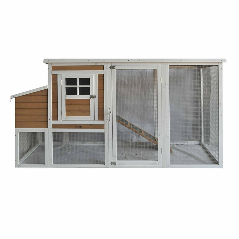 Aleko chicken rabbit hutch cage accrh hotsell