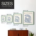 thumbnail image 3 of Matisse CCCLXXXII in Green Solid Wood 22 x 28 Framed Print, 3 of 5