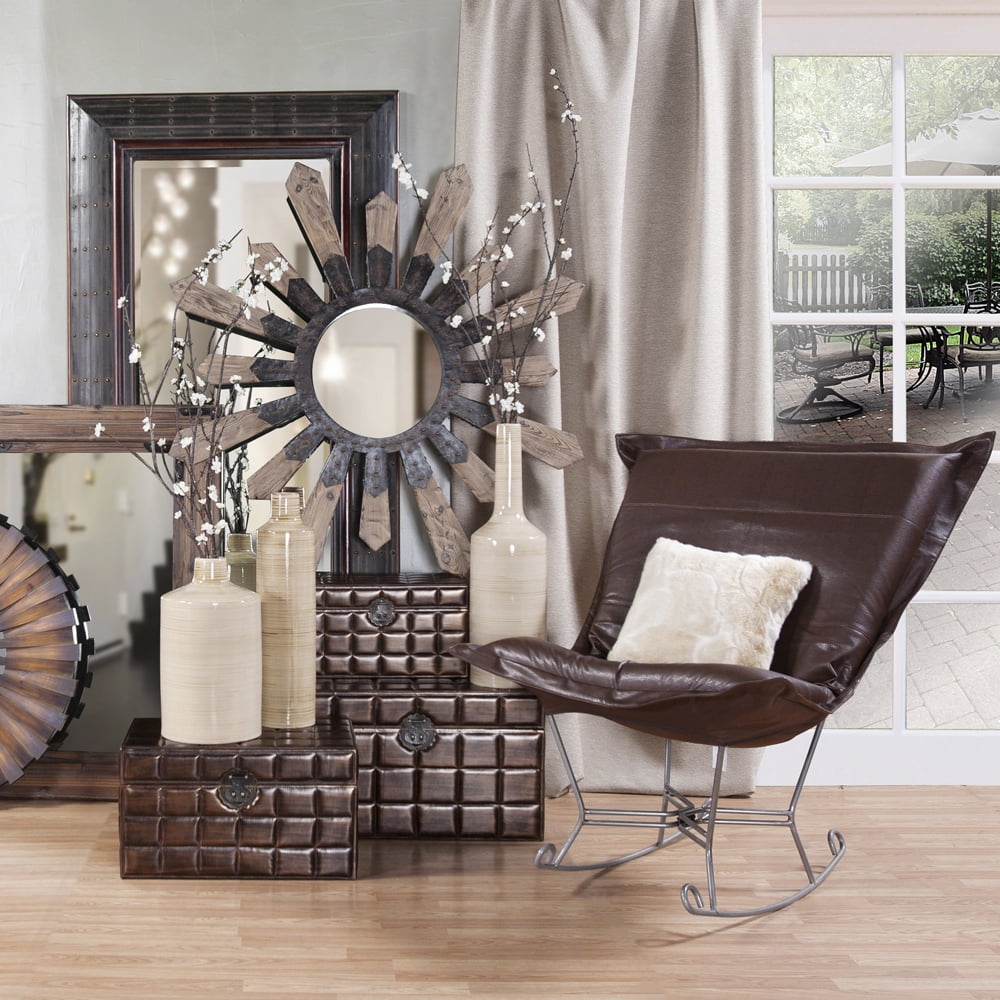 Tyler Dillon Brown Full Length Decorative Pamela Mirror - 40" x 84" x 3"