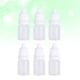 thumbnail image 3 of 6 botellas vacías de plástico de 5 ml con gotero exprimible para líquidos oculares (blancas), 3 of 7