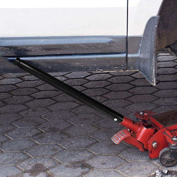 BESTYASH 2Pcs Floor Jack Handle Replacement 3 Ton Hydraulic Jack Pole Lever Steel and Rubber for Car Repair